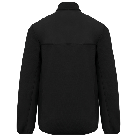 Veste recyclée en polytricot homme