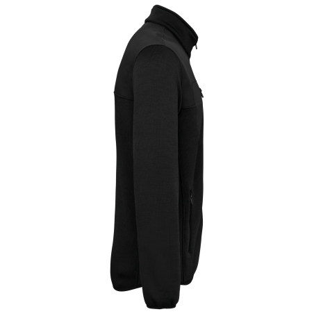 Veste recyclée en polytricot homme