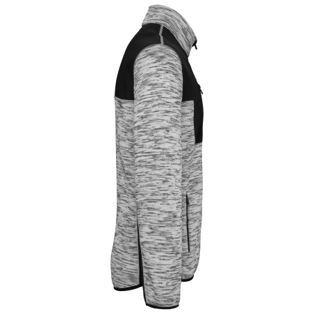 Veste recyclée en polytricot homme