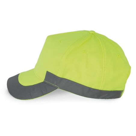 Casquette fluorescente - 5 panneaux