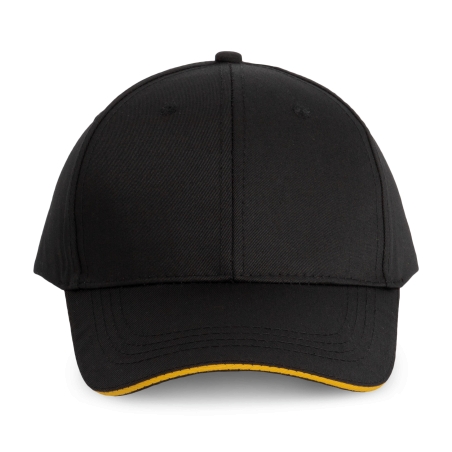 Casquette sandwich contrasté 6 panneaux OEKO-TEX® STANDARD 100