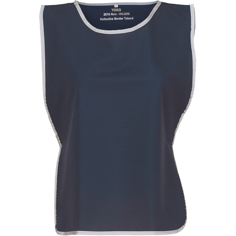 Chasuble à bordure réfléchissante