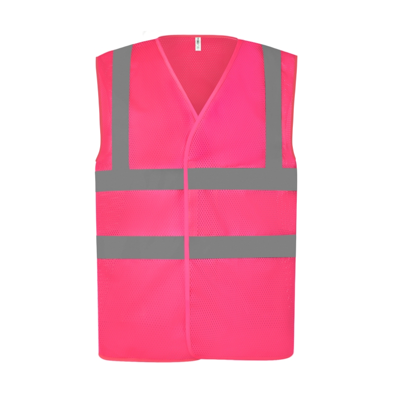 Gilet haute visibilité à maille ajourée recyclée