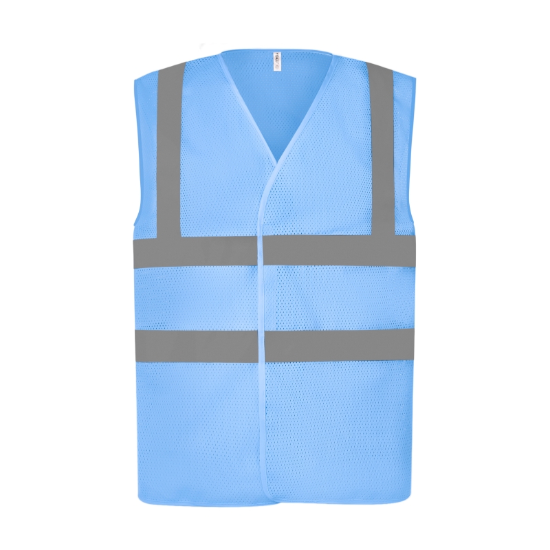 Gilet haute visibilité à maille ajourée recyclée