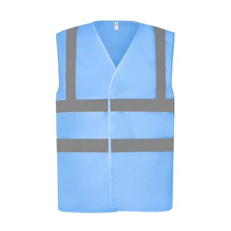 Gilet haute visibilité à maille ajourée recyclée