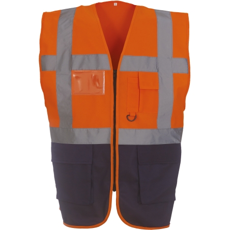 Gilet multifonction haute visibilité