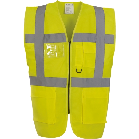 Gilet multifonction haute visibilité
