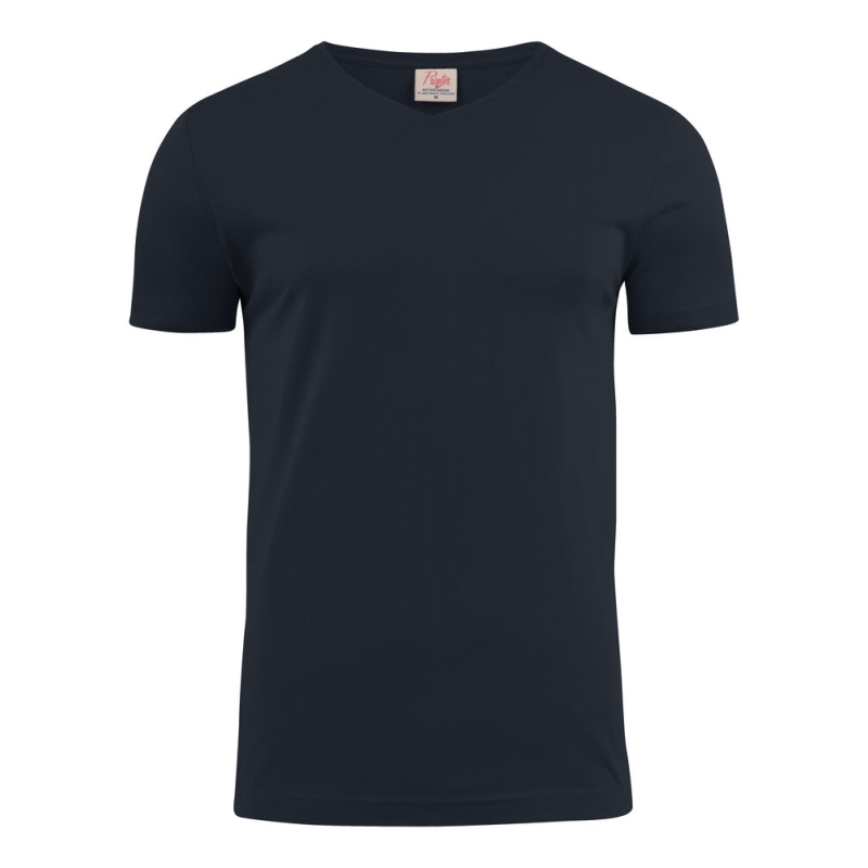 Heavy V-neck T-Shirt Hommes