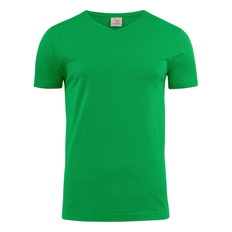 Heavy V-neck T-Shirt Hommes
