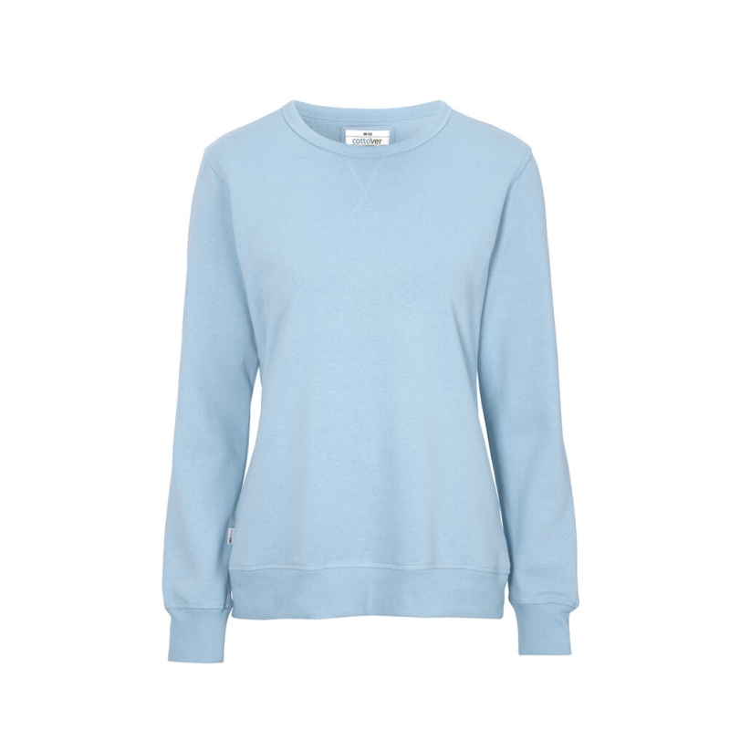 SWEATSHIRT COL ROND FEMME - CERTIFIÉ GOTS