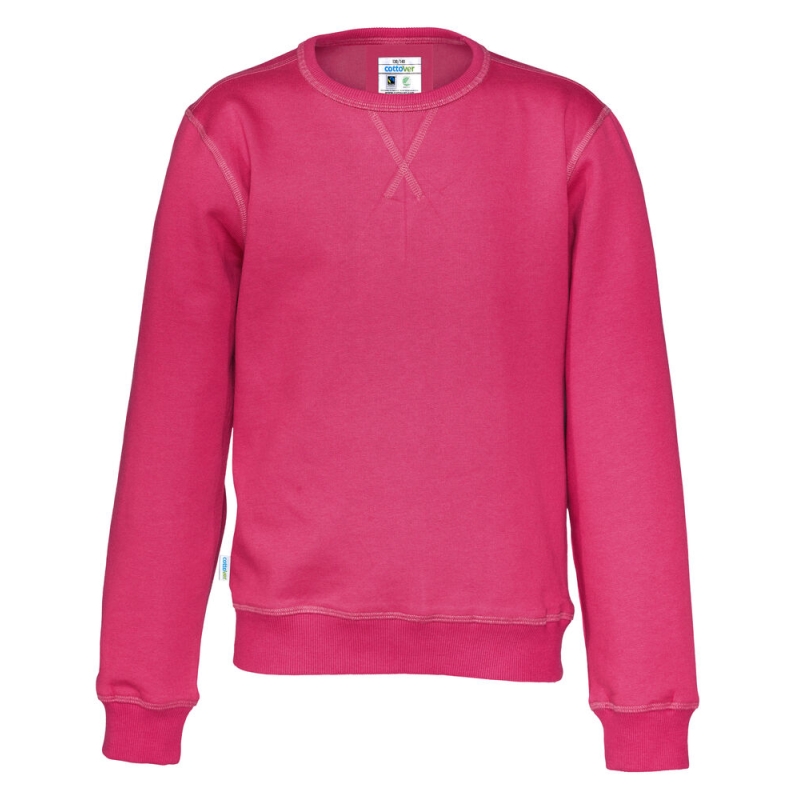 SWEATSHIRT COL ROND ENFANT - CERTIFIÉ GOTS
