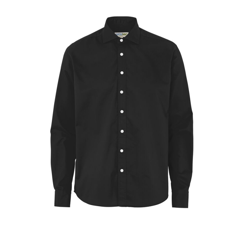 CHEMISE TWILL CONFORT HOMME - CERTIFIÉ GOTS