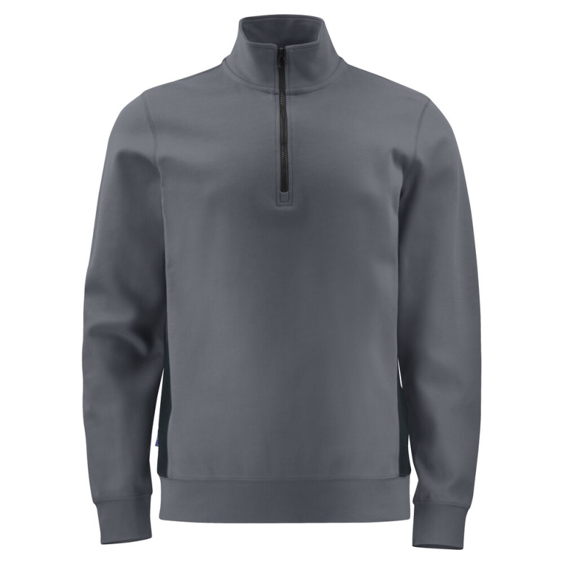 2128 SWEATSHIRT PRIO BICOLORE COL ZIP
