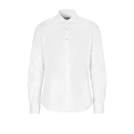CHEMISE TWILL SLIM FIT HOMME - CERTIFIÉ GOTS