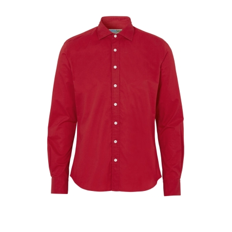 CHEMISE TWILL SLIM FIT HOMME - CERTIFIÉ GOTS