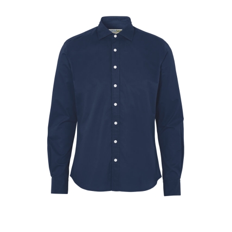 CHEMISE TWILL SLIM FIT HOMME - CERTIFIÉ GOTS