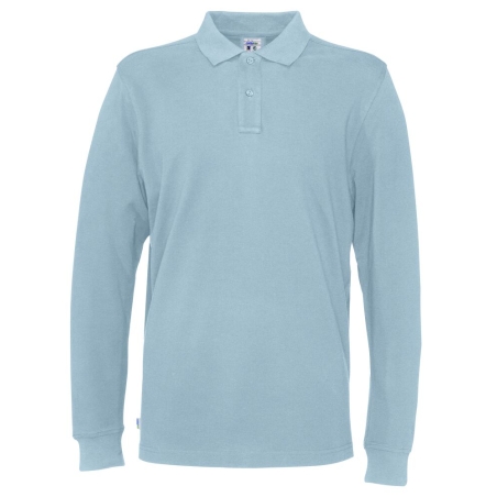 POLO PIQUE MANCHES LONGUES HOMME - CERTIFIÉ GOTS