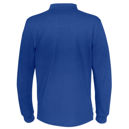 POLO PIQUE MANCHES LONGUES HOMME - CERTIFIÉ GOTS
