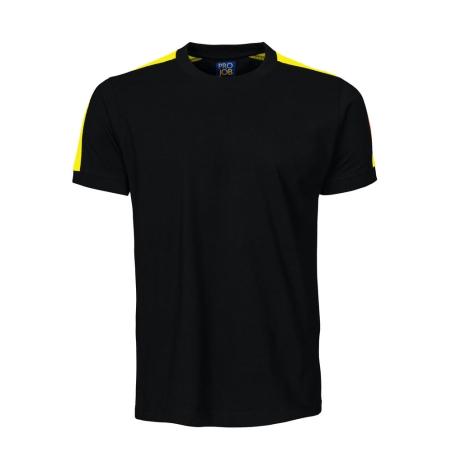 T-SHIRT BANDES FLUO