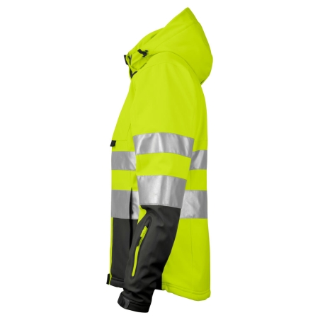 6424 PARKA SOFTSHELL DOUBLEE FEMME - EN ISO 20471 CLASSE 3/2