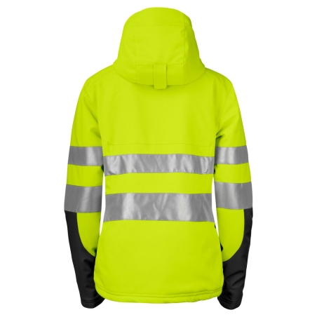 6424 PARKA SOFTSHELL DOUBLEE FEMME - EN ISO 20471 CLASSE 3/2