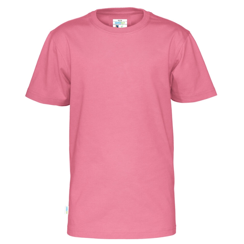 T-SHIRT MANCHES COURTES COL ROND ENFANT - CERTIFIÉ GOTS