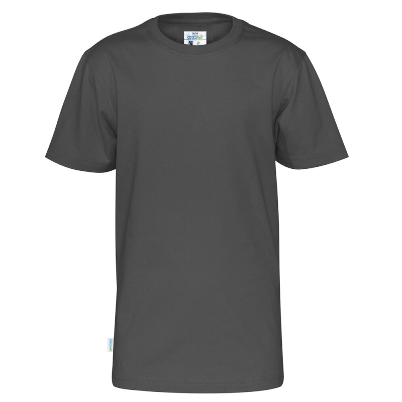 T-SHIRT MANCHES COURTES COL ROND ENFANT - CERTIFIÉ GOTS