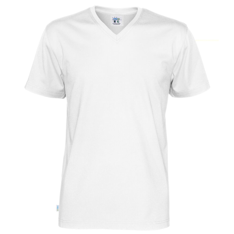 T-SHIRT MANCHES COURTES COL V HOMME - CERTIFIÉ GOTS