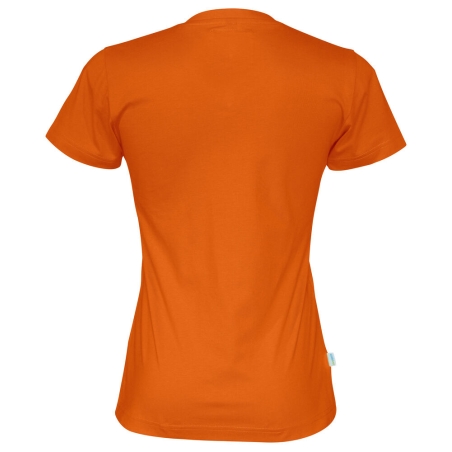 T-SHIRT MANCHES COURTES COL V FEMME - CERTIFIÉ GOTS