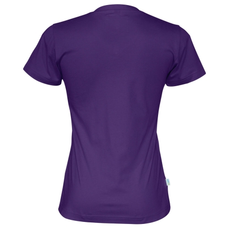 T-SHIRT MANCHES COURTES COL V FEMME - CERTIFIÉ GOTS
