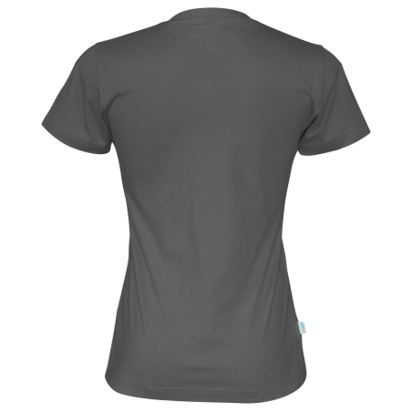 T-SHIRT MANCHES COURTES COL V FEMME - CERTIFIÉ GOTS