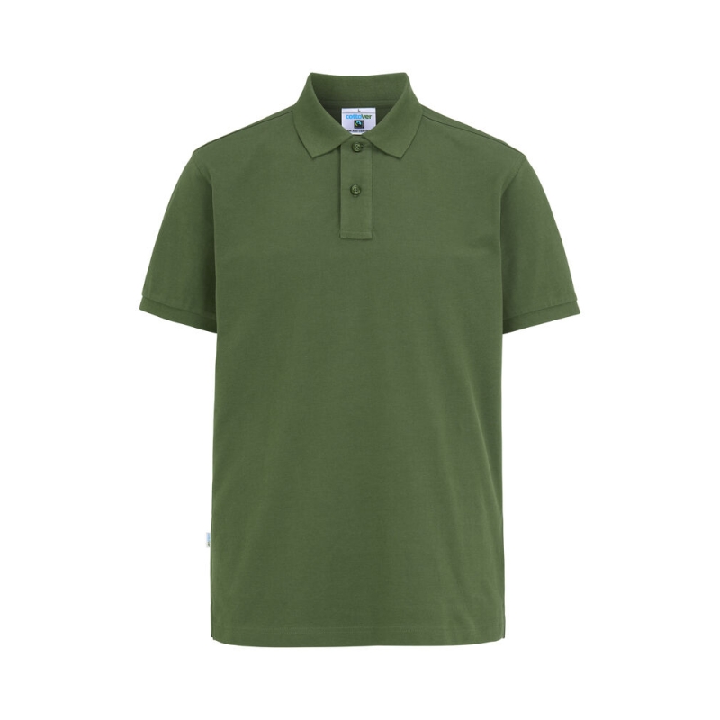 POLO MANCHES COURTES HOMME - CERTIFIÉ GOTS