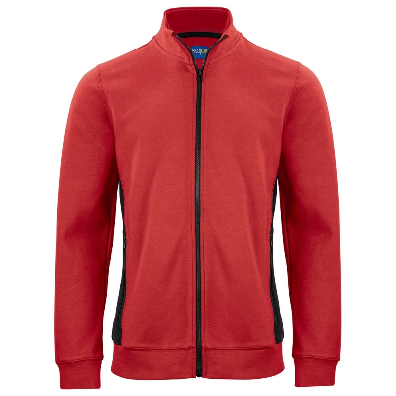 SWEATSHIRT PRIO BICOLORE FULL ZIP