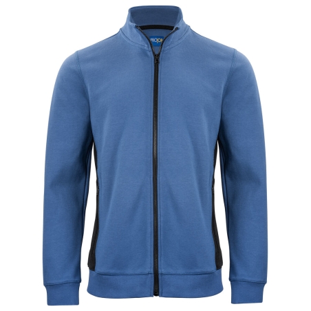SWEATSHIRT PRIO BICOLORE FULL ZIP