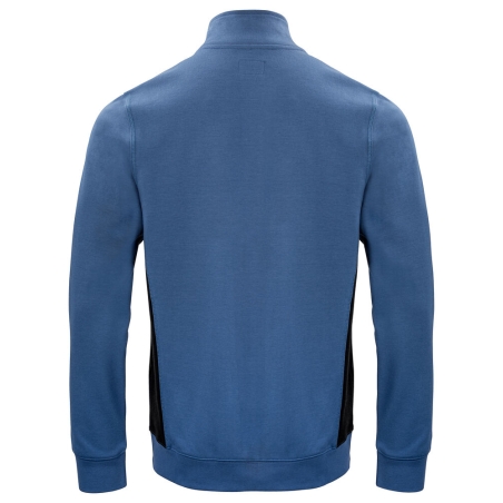 SWEATSHIRT PRIO BICOLORE FULL ZIP