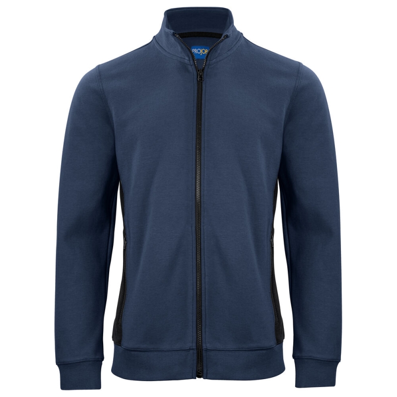 SWEATSHIRT PRIO BICOLORE FULL ZIP