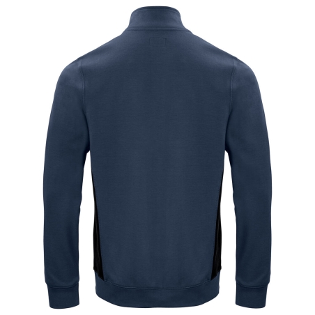 SWEATSHIRT PRIO BICOLORE FULL ZIP
