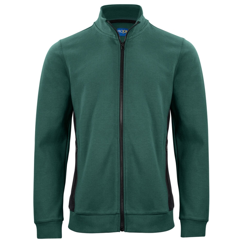 SWEATSHIRT PRIO BICOLORE FULL ZIP