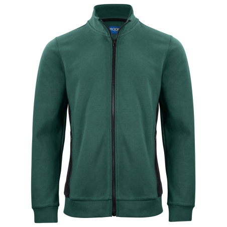 SWEATSHIRT PRIO BICOLORE FULL ZIP