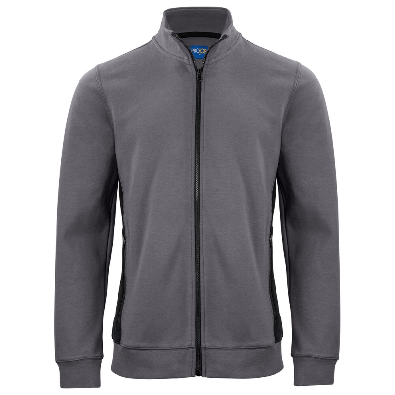 SWEATSHIRT PRIO BICOLORE FULL ZIP