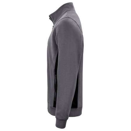 SWEATSHIRT PRIO BICOLORE FULL ZIP