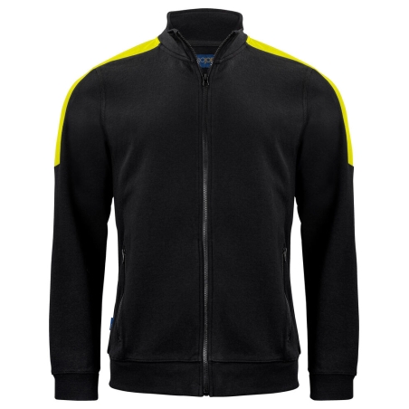 SWEATSHIRT PRIO BICOLORE FULL ZIP