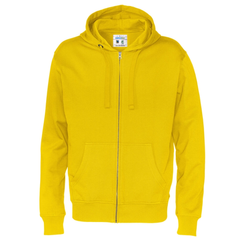 SWEATSHIRT À CAPUCHE FULL ZIP HOMME - CERTIFIÉ GOTS