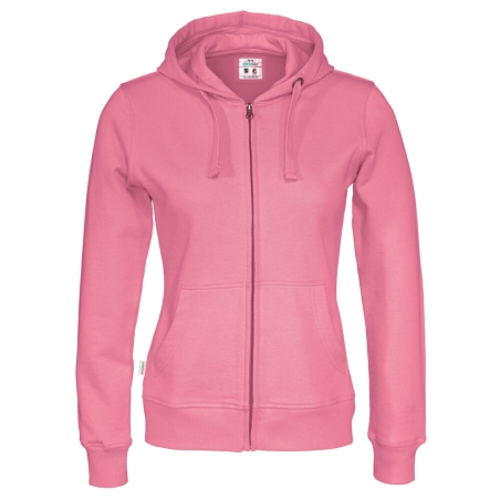 SWEATSHIRT À CAPUCHE FULL ZIP FEMME - CERTIFIÉ GOTS