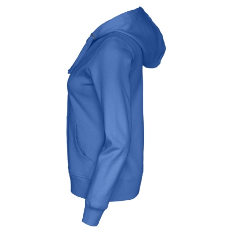 SWEATSHIRT À CAPUCHE FULL ZIP FEMME - CERTIFIÉ GOTS
