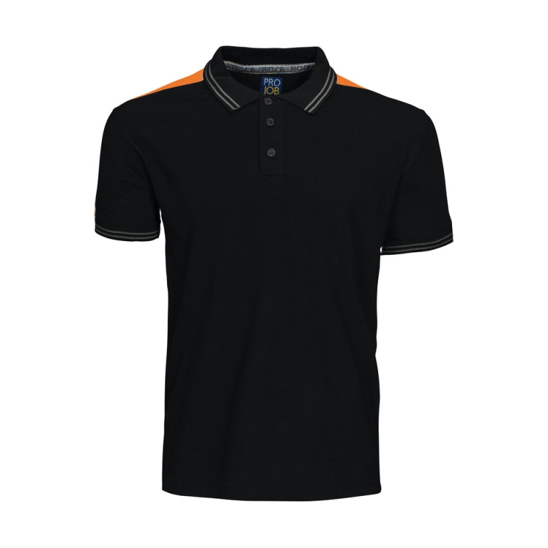 POLO BANDES FLUO