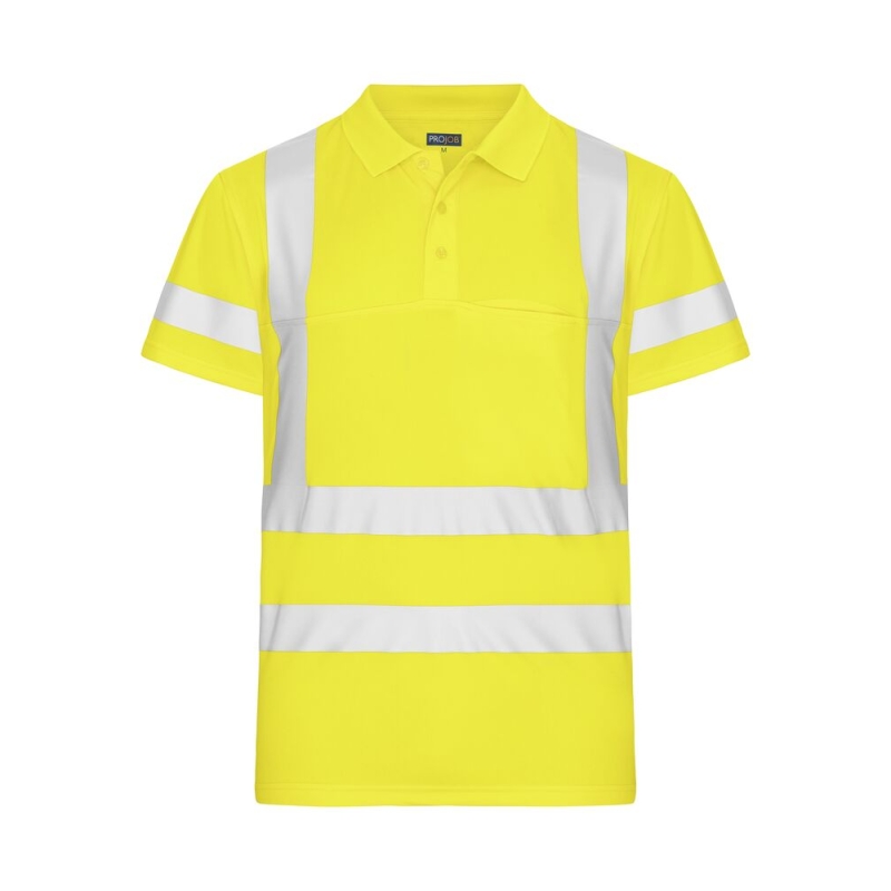 6040 POLO POLYESTER- EN ISO 20471 CLASSE 3/2