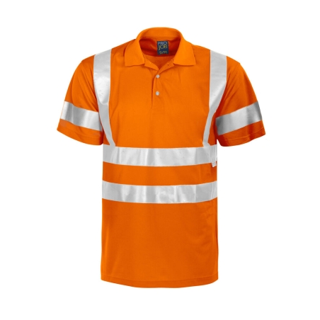 6011 POLO PIQUE POLYESTER - EN ISO 20471 CLASSE 3