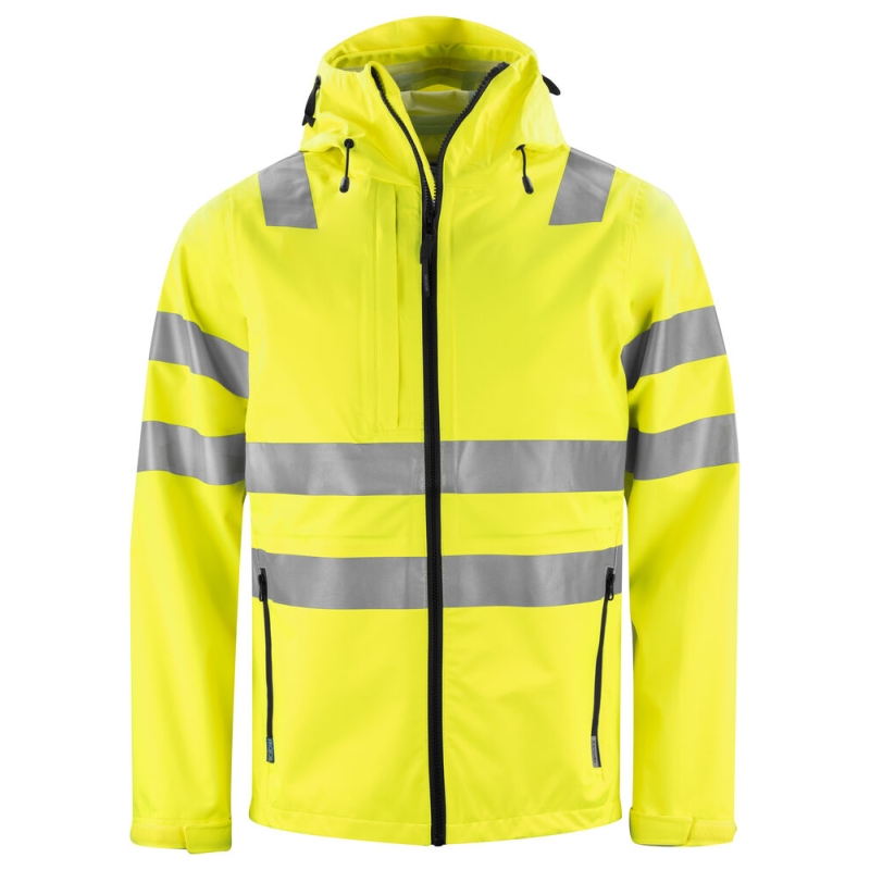 6450 VESTE SOFTSHELL CAPUCHE - EN ISO 20471 CLASSE 3/2 - EN343 3/3/X