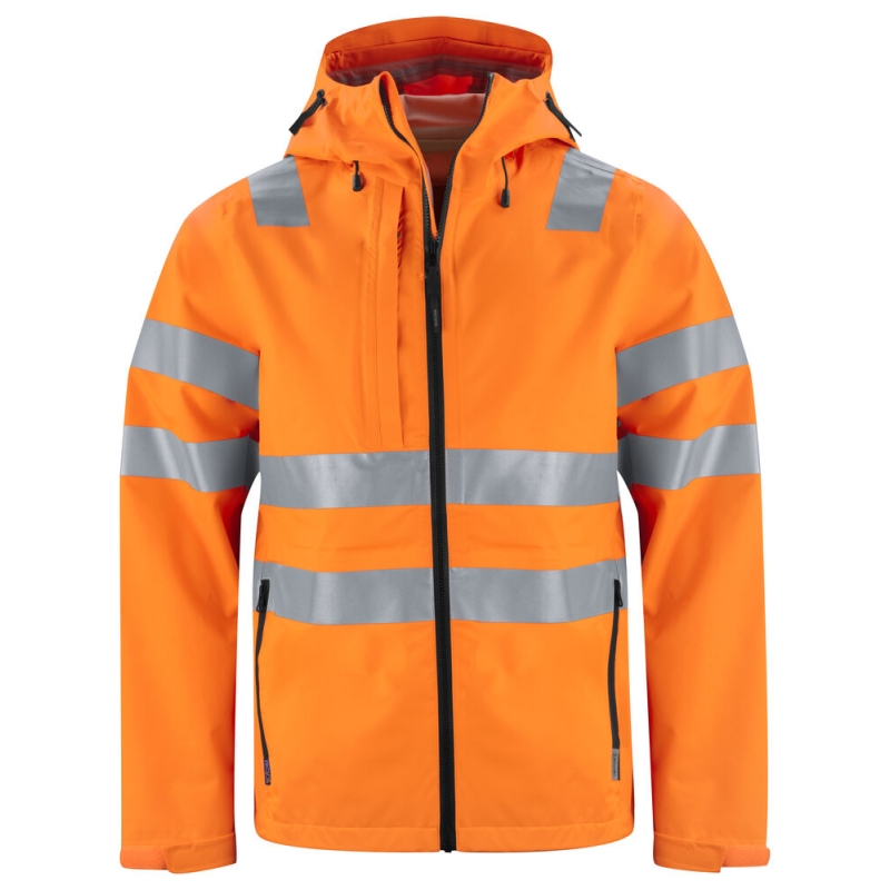 6450 VESTE SOFTSHELL CAPUCHE - EN ISO 20471 CLASSE 3/2 - EN343 3/3/X